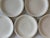 1970s Set of 5 Vintage Syracuse Shelled Floral Dinner Plates For Sale - Image 5 of 10