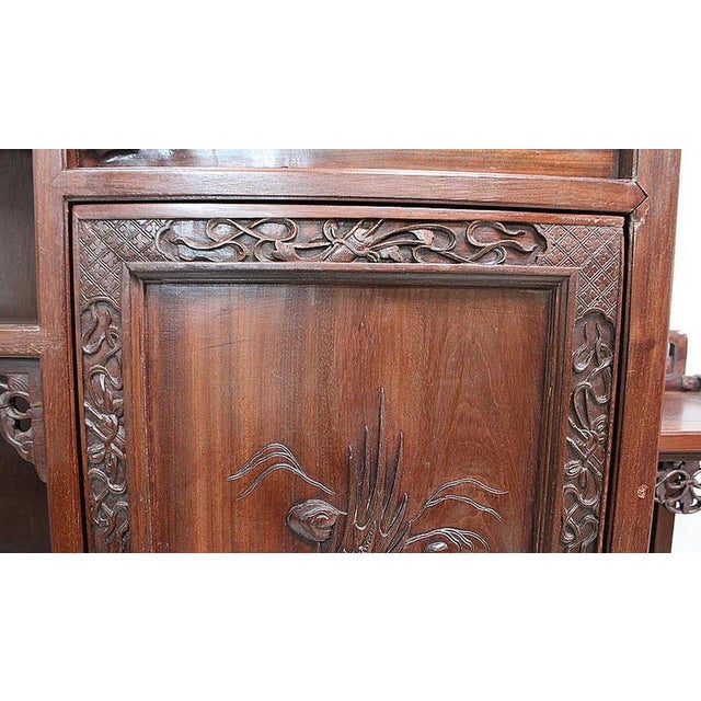 19th Century Asian Mahogany Cabinet, Vietnam For Sale - Image 17 of 18