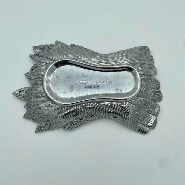 Fitz and Floyd 2000s Fitz & Floyd Asparagus Small Serving Dish For Sale - Image 4 of 5