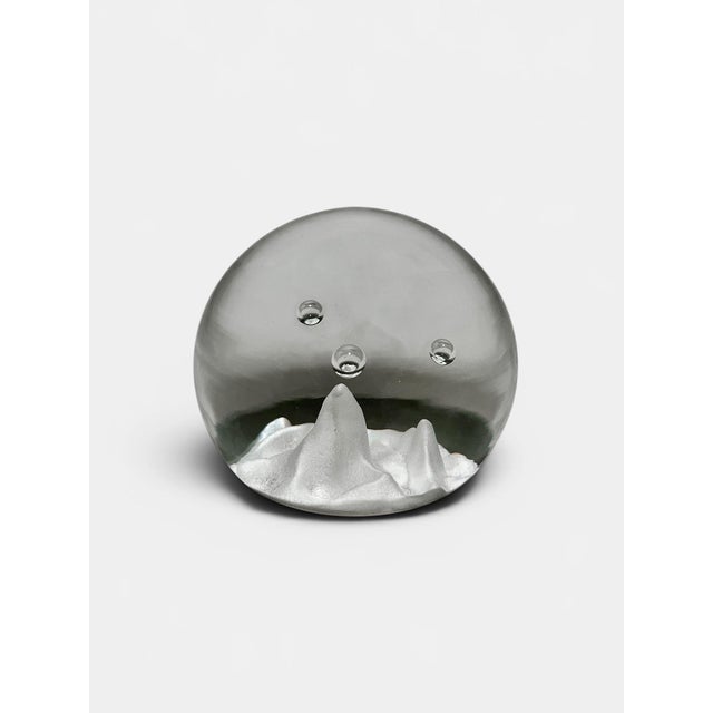 Beautiful handblown glass paperweight by Rosenthal Studio Line, Germany This piece has an attribution mark, I am sure that...
