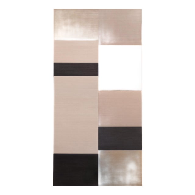 Sample - Schumacher Kaori Panel Set Wallcovering In Driftwood For Sale