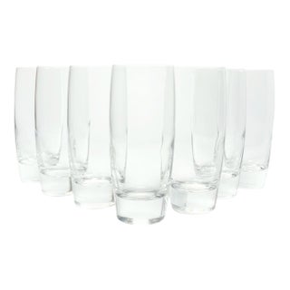 Luigi Bormioli “Michelangelo” Tumbler Highball Drinking Glasses - Set of 7 For Sale