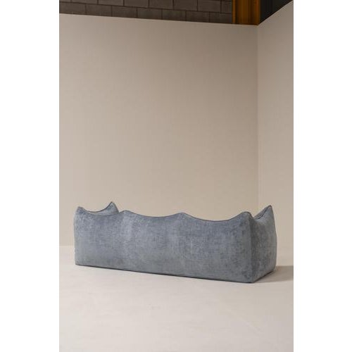 Le Bambole Sofa in Velvet attributed to Mario Bellini for B&B Italia, 1970s For Sale - Image 9 of 17