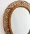 Mid-Century Modern Italian Rattan Wall Mirror, 1960s For Sale - Image 12 of 12