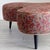 Wood Late 20th Century Milo Baughman for Thayer Coggin Trefoil Ottoman For Sale - Image 7 of 11