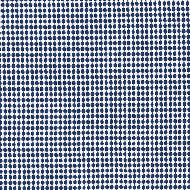 Schumacher Zipster Fabric in Navy For Sale