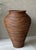 Late 20th-Century Gabriella Crespi-Style Pencil Reed Rattan Pithos-Shape Floor Vase For Sale - Image 17 of 18