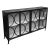 Mid-Century Modern Iron Deco Glass Credenza For Sale - Image 3 of 6