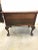 1920s Hand Carved Chippendale Lowboy For Sale - Image 5 of 13