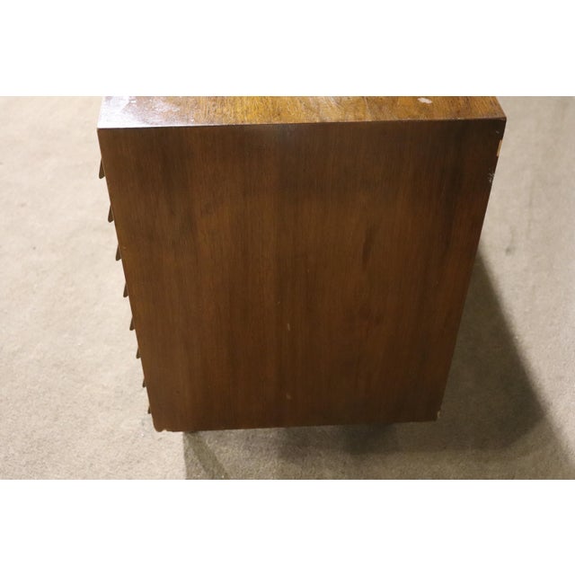 Mid 20th Century Merton Gershun Designed Dresser w/ Louvered Front For Sale - Image 12 of 12