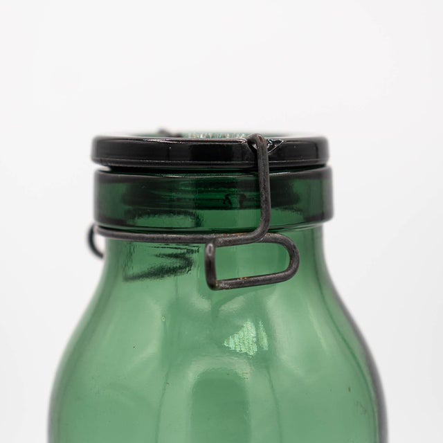 1930s Vintage Swiss 1.5 L Preserving Jar from Bülach Glas, 1930s For Sale - Image 5 of 10