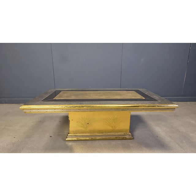 Etched Brass Coffee Table from Gony Nava, 1970s For Sale - Image 9 of 13