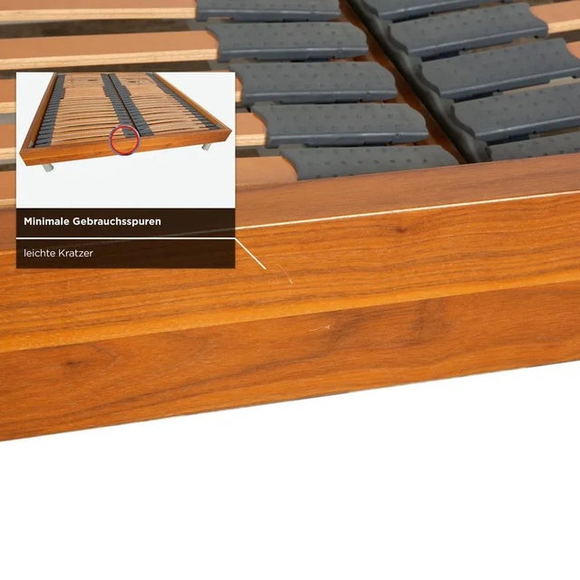 Brown Wooden Bed from Hülsta For Sale - Image 11 of 18