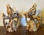 19th Century English Folk Art Staffordshire Redware Slip Decorated Treacle Glaze Bird Dovecote Whistles, Circa 1820 - A Pair For Sale - Image 9 of 11
