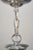 1930s Traditional 5 Light Nickel Shade Chandelier For Sale - Image 10 of 11