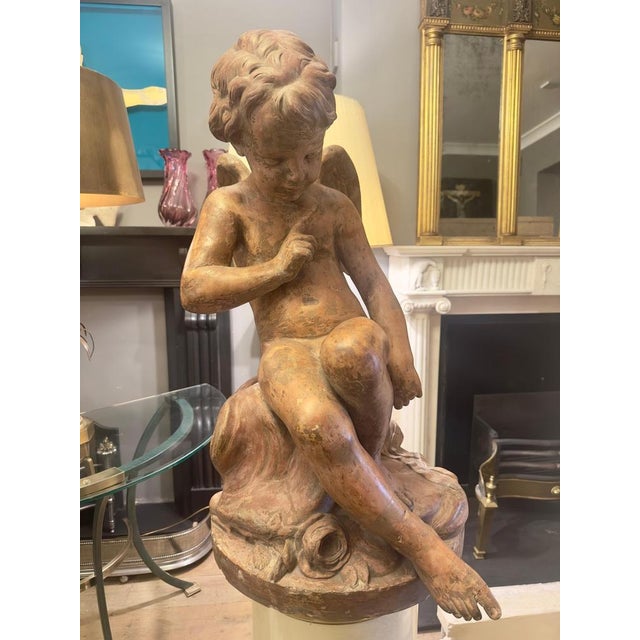 French Terracotta Figure by Etienne Maurice Falconet For Sale - Image 15 of 16