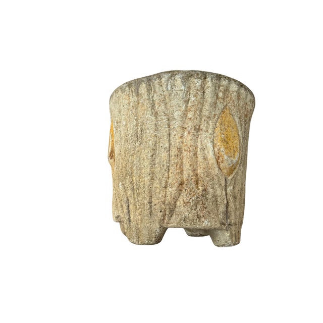 19th Century French Faux Bois Planters, a Pair For Sale - Image 9 of 13