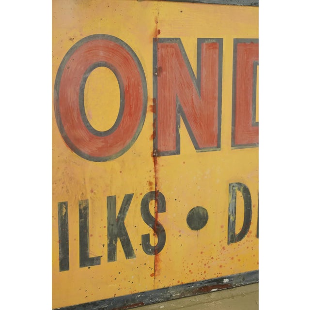 Reclaimed A. Diamond & Sons Aluminum Movie Prop Sign For Sale - Image 4 of 10