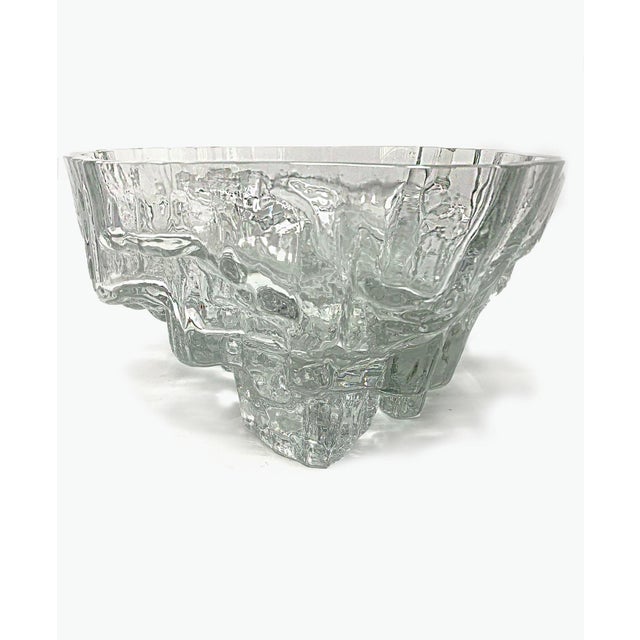 1960s Vintage Iittala Glass Bowl Art Piece Chairish