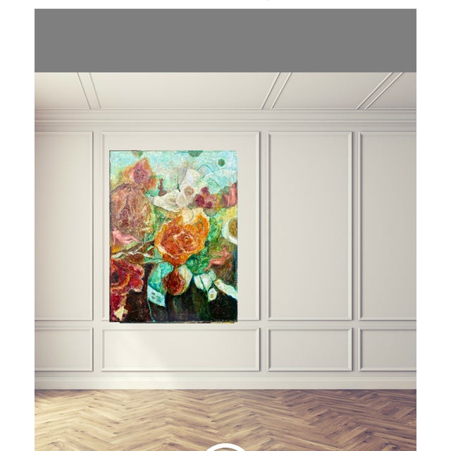 " Garden Nymphs" Original Oil Painting by Sonia Gold For Sale - Image 16 of 16