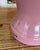Rose Vintage Pink Ginger Jar Table Lamp Base | Glossy Blush Ceramic Lamp | Hollywood Regency Palm Beach Decor For Sale - Image 8 of 12