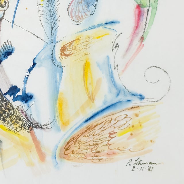 Madame Plumage - Robert Lohman, C. 1981 For Sale In San Diego - Image 6 of 8