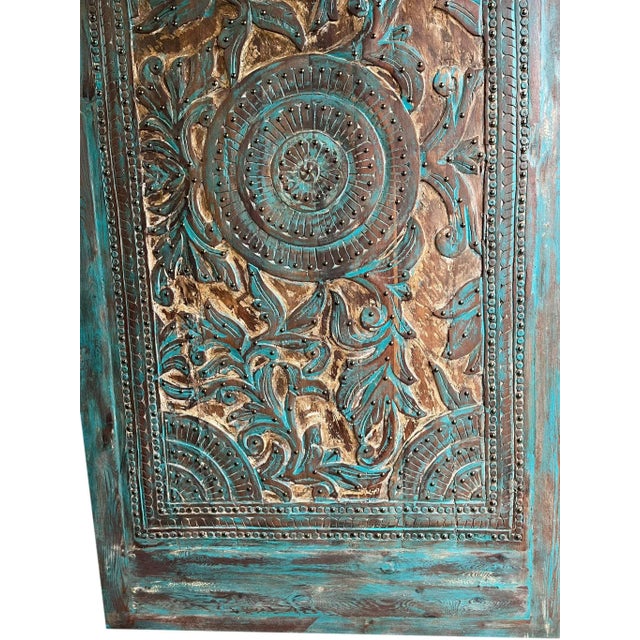 Elevate your space with this Vintage Carved Lotus Mandala Door, a perfect blend of artistry and function. Crafted from...