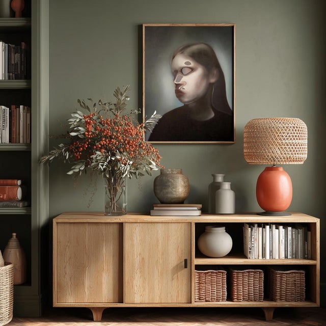 Blue Stefano Mazzolini, Crisdon, 2025, Oil on Canvas For Sale - Image 8 of 18