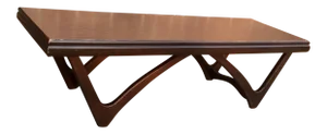 Mid-Century Modern Sculptural Coffee Table / Bench Manner of Adrian Pearsall