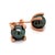 Diamond Large Tahitian Pearl Earrings 14k Rose Gold Certified For Sale - Image 13 of 14