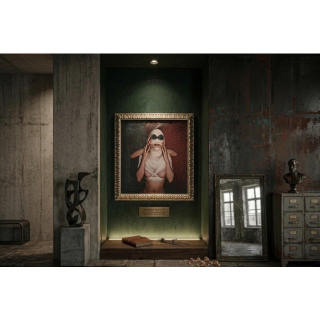 Vincenzo Marega, Composition 13, Nude, 2026, Giclee Print on Canvas For Sale - Image 3 of 8