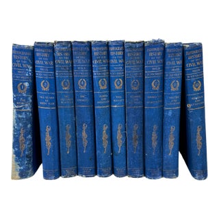 Early 1900s Photographic History of the Civil War Books- Set of 10 For Sale