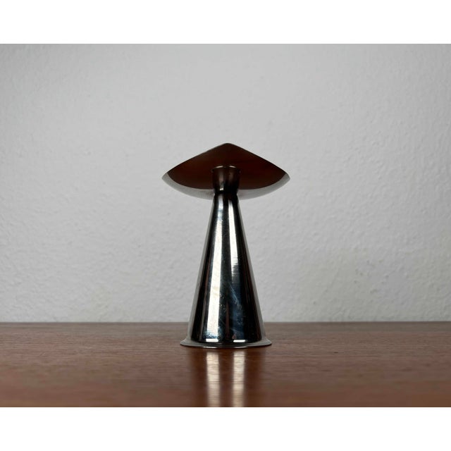 Vintage Metal Candleholder from Selandia, Norway, 1970s For Sale - Image 6 of 8