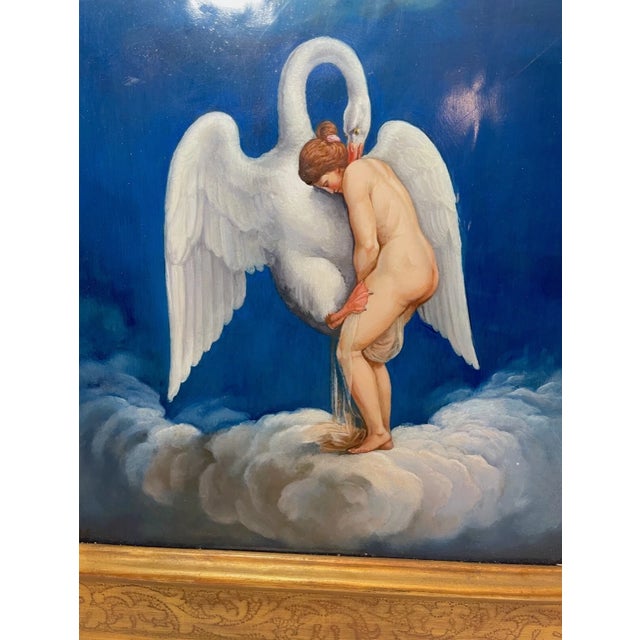 Up for sale is a very high quality vintage original figural painting on copper. It's painted with a realistic approach and...