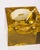 Vintage German Yellow Crystal Ashtray, 1960s For Sale - Image 4 of 9