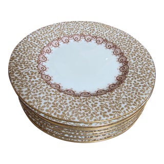 1940s Royal Doulton Gaythorne Pattern Bread Plates For Sale