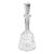 1960s Kylemore Cut Crystal Barware Wine Decanter & Stopper by Waterford For Sale