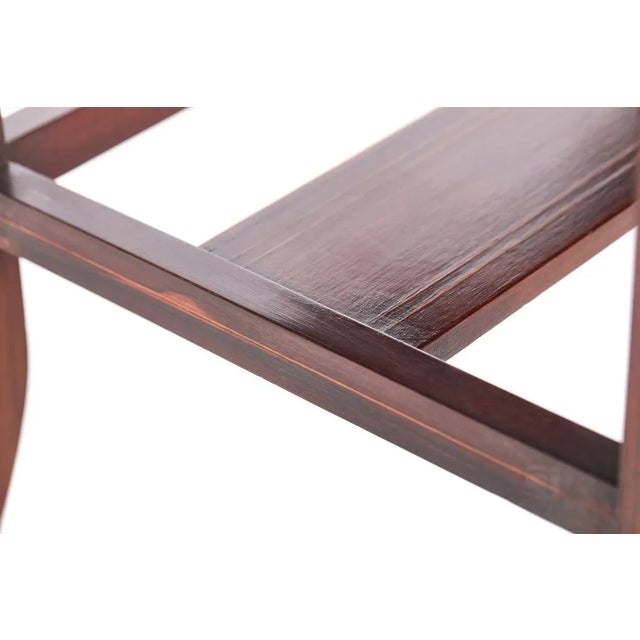 Antique Edwardian Inlaid Hardwood Centre Table For Sale - Image 9 of 11