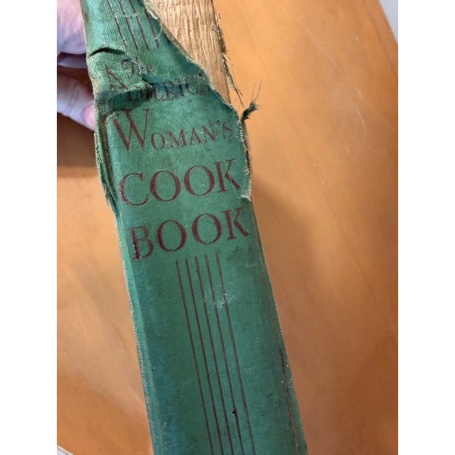 Green Vintage 1944 the American Woman's Cook Book For Sale - Image 8 of 12