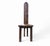 Brutalist Rustic Hall Chair in Wood For Sale - Image 9 of 10