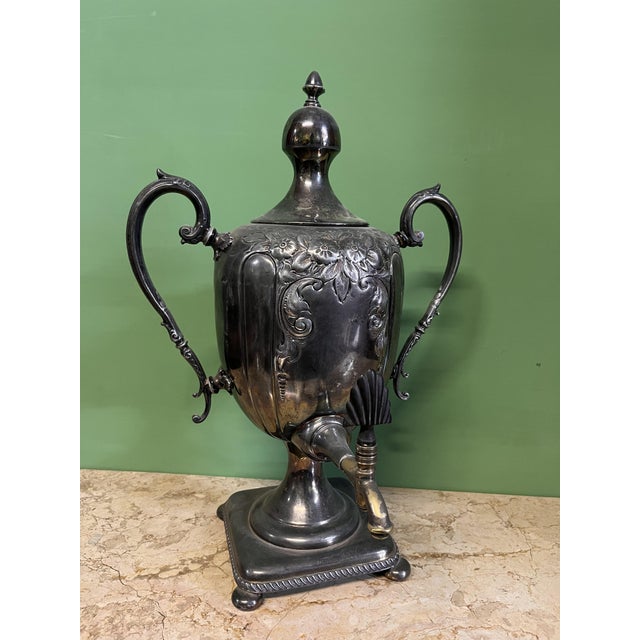 Samovar from W. F. Johanson Leicester, 1900s For Sale - Image 3 of 8