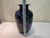 Ceramic Chinese Old Ceramic Vase,Qianlong Marked Blue Ground Famille Rose Porcelain Vase Hand Drawing Flowers and Birds Pattern For Sale - Image 7 of 12