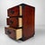 Contemporary Vintage Japanese Mini-Tansu Cabinet with Three Drawers, 1980s For Sale - Image 3 of 9