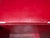 Vintage Red Steel Shop Cart With Hand-Ground Metal Surfaces For Sale - Image 12 of 16