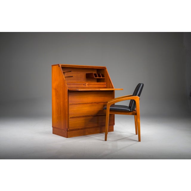 Secretaire in Teak by Kai Kristiansen for Tørring Møbelfabrik, 1960s For Sale - Image 12 of 16