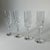 1990s Vintage Crystal Champagne Flutes from Bohemia, 1990s, Set of 4 For Sale - Image 5 of 14