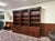English Library Bookcase in Oak and Mahogany For Sale - Image 3 of 18