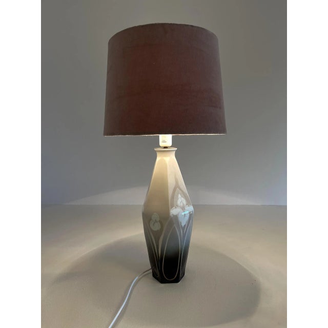 Art Nouveau Table Lamp from Rörstrand, Sweden, 1900s For Sale - Image 6 of 15