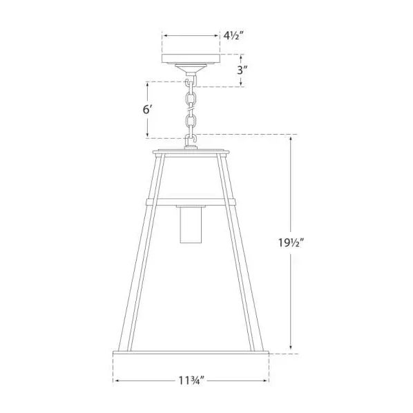 Visual Comfort Thomas O'Brien for Visual Comfort Signature Robinson Large Pendant in Bronze with Seeded Glass For Sale - Image 4 of 4