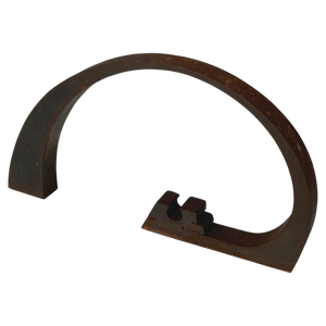 Italian Modern Dark Brown Iron Abstract Sculpture by Edmondo Cirillo, 1970s